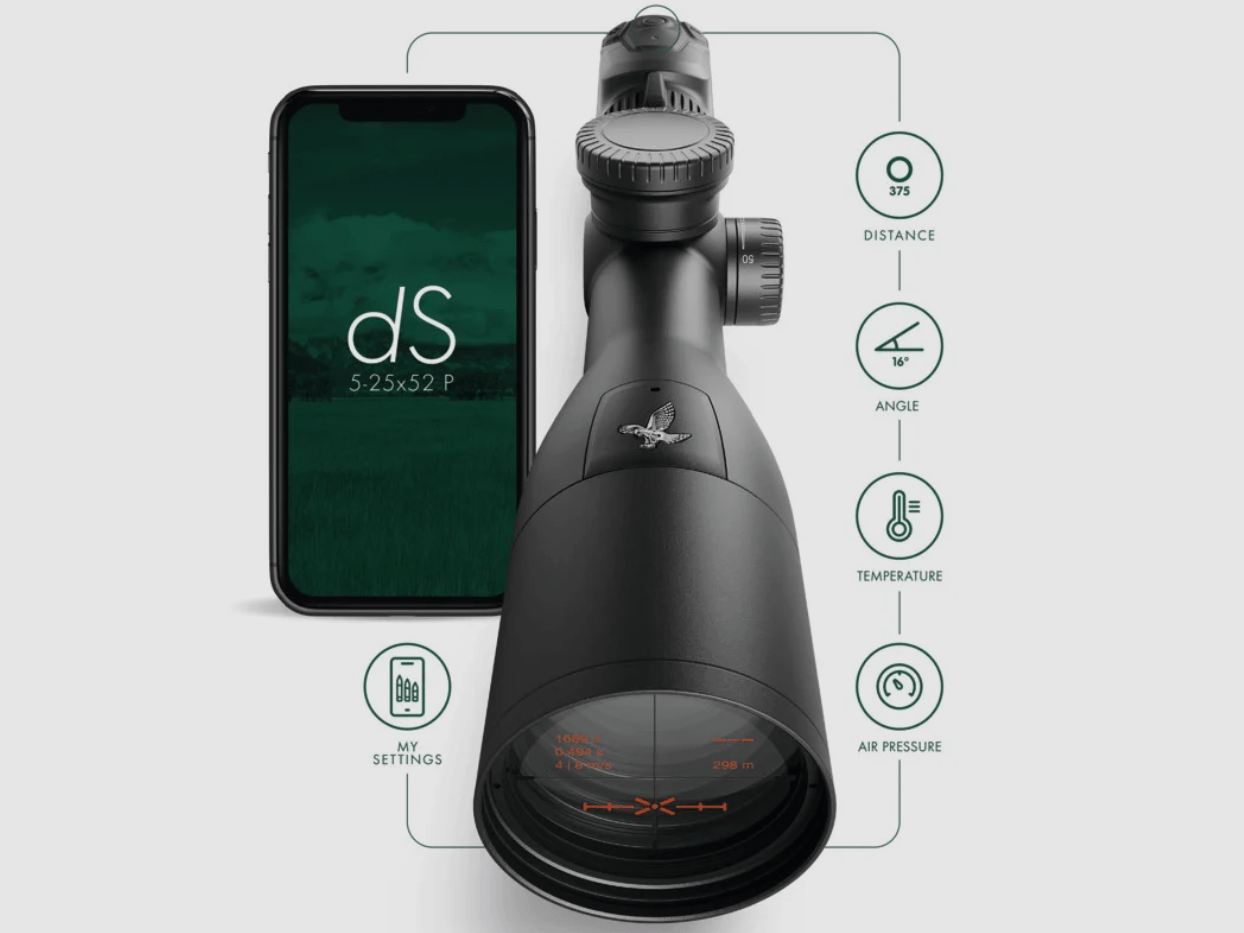 Zielfernrohr – Swarovski dS Gen. II 5-25×52 P, billede 1 af 3