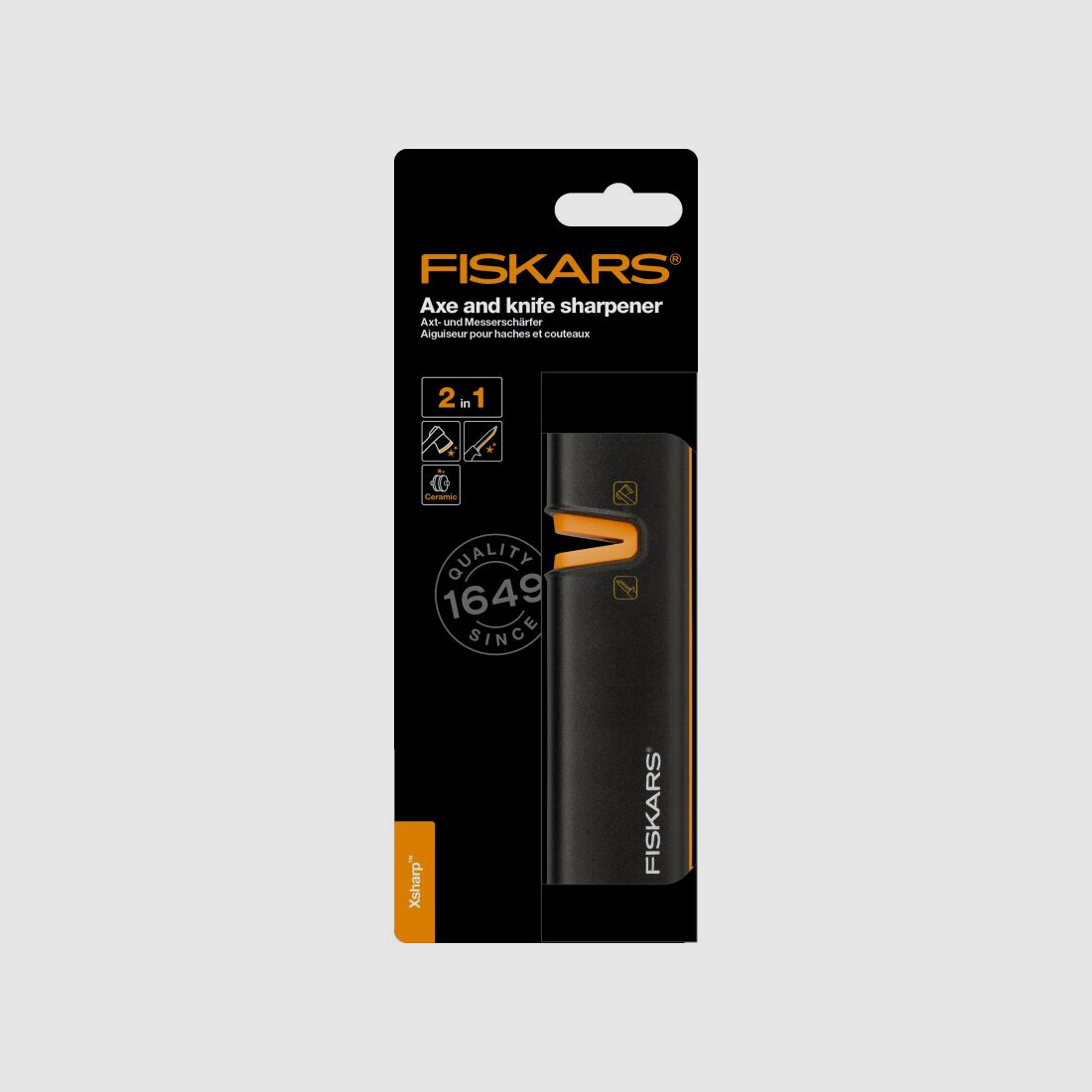 Fiskars Axt- und Messerschärfer Xsharp