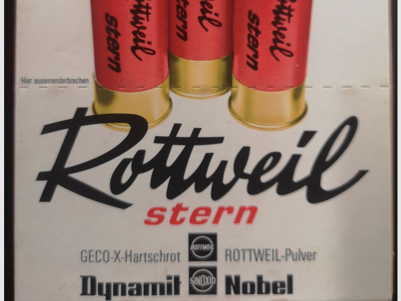 Shotgun cartridges 70 pcs. Rottweil / Geco 12/67.5 3.0mm