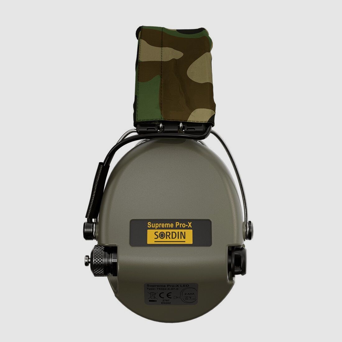 Sordin Gehörschutz Supreme Pro X LED - Grün / Camo