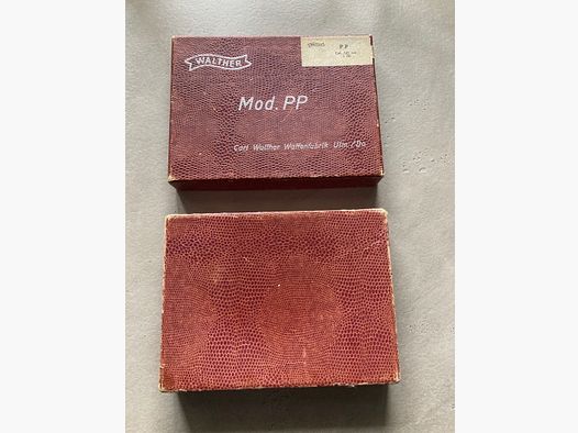 Walther PP original Schachtel