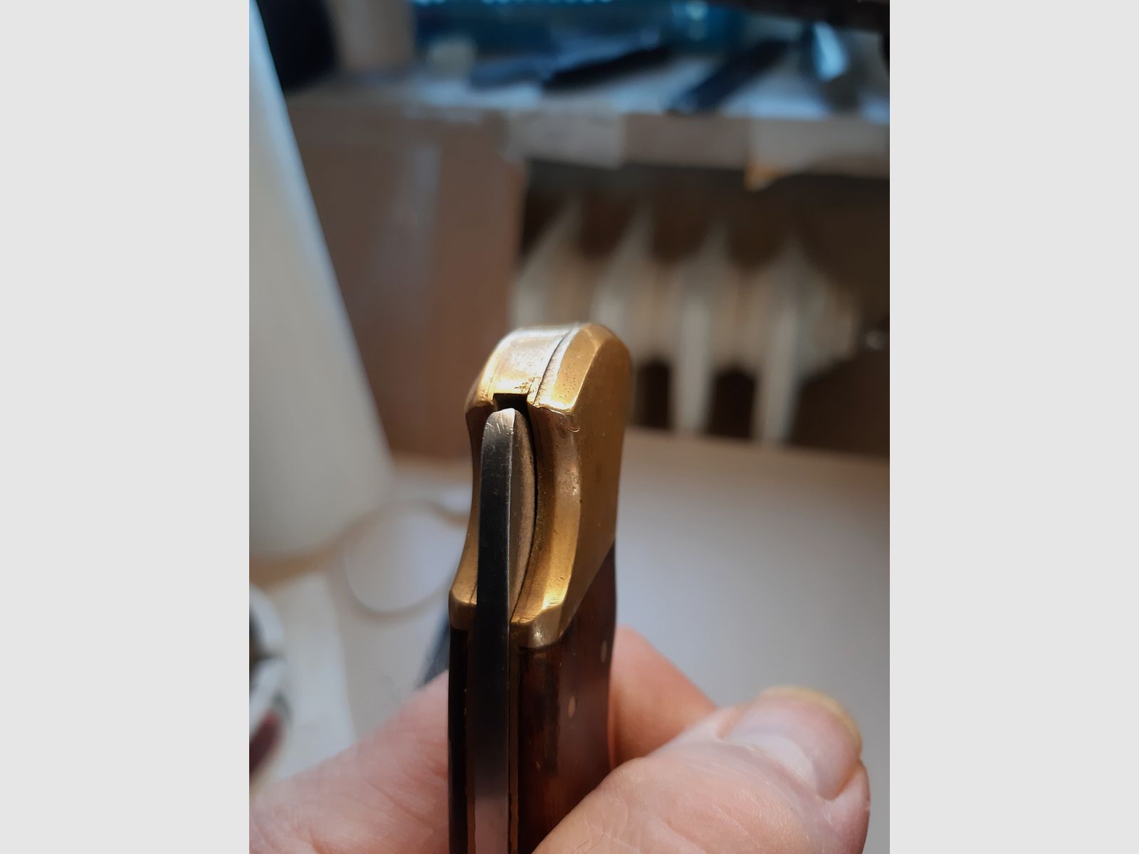 COUTEAU DE CHASSE Couteau pliant - CJH 207713 Herbertz environ 60 ans jeune