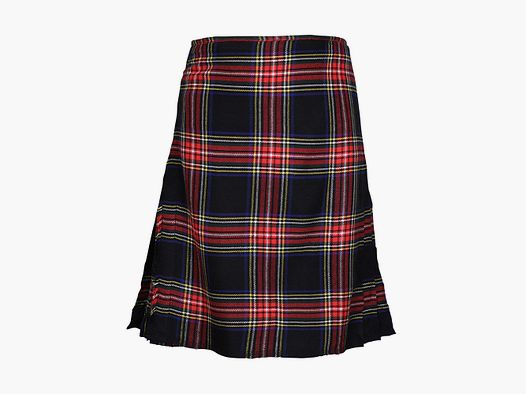 Męski kilt z kolorową tartanową szkocką spódnicą