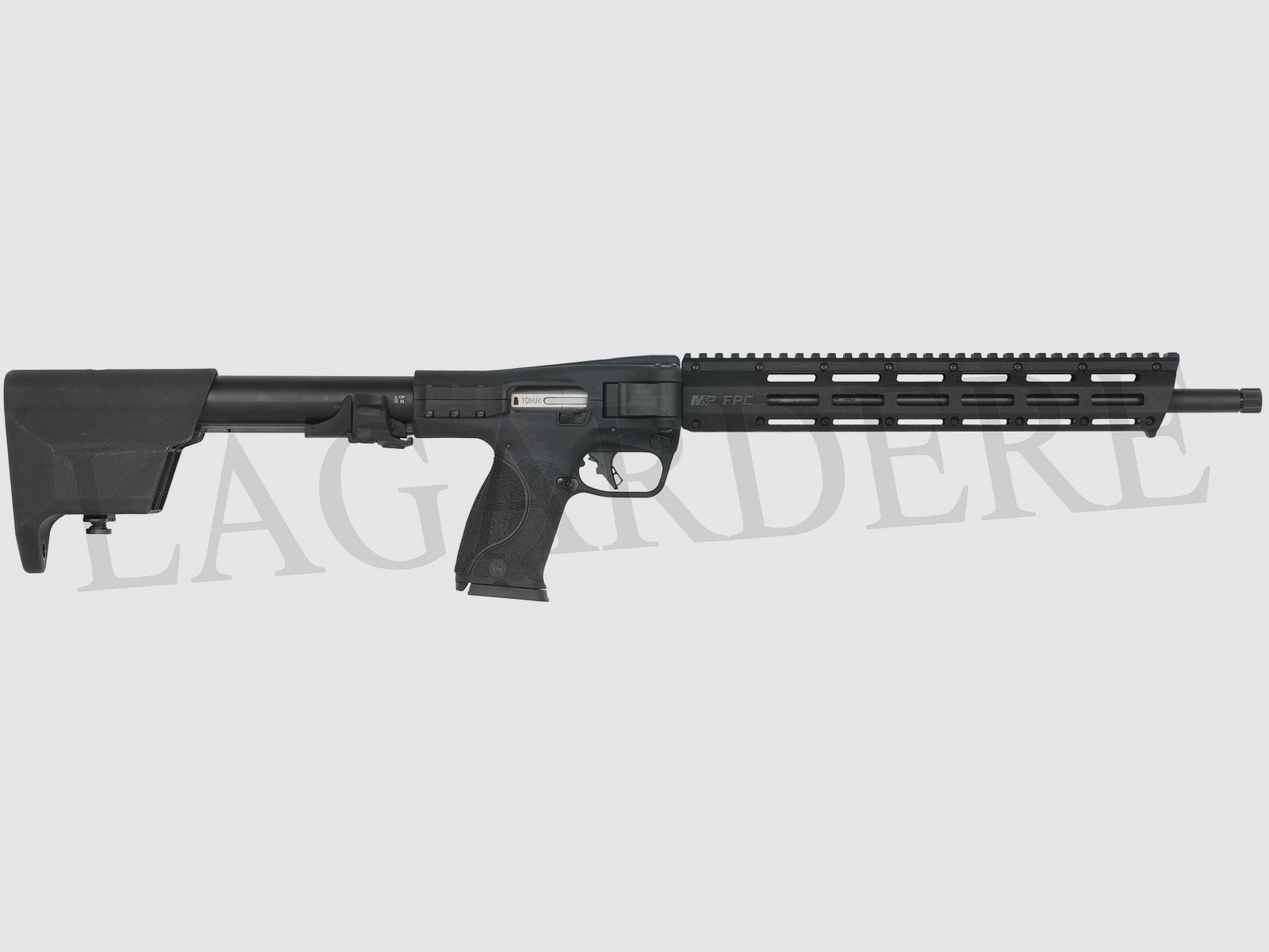 SMITH & WESSON FPC SCHWARZ 16" FALTGEWEHR (SELBSTLADEFLINTE)