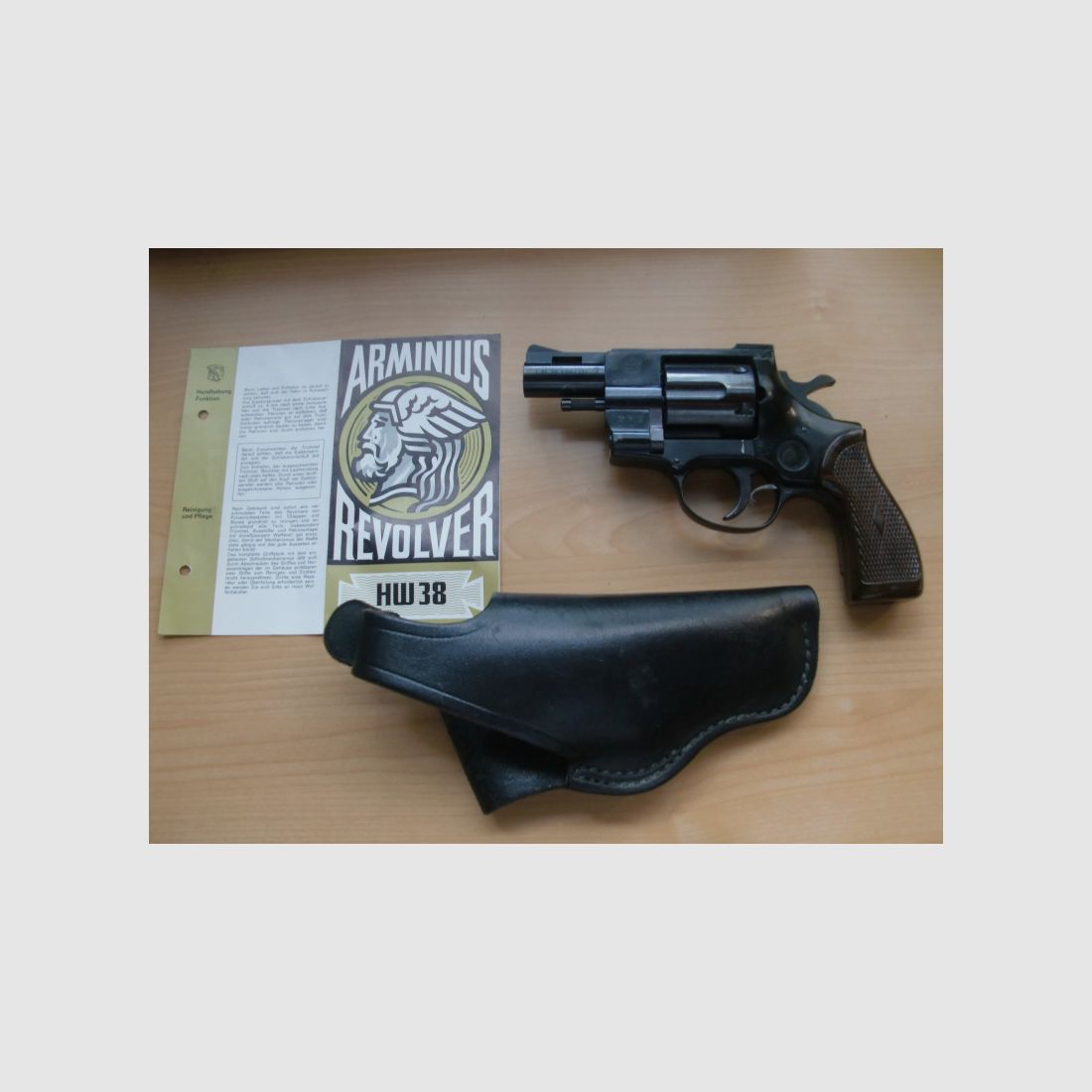 Weihrauch Revolver Mod Arminius HW38 Cal. .38 Spezial