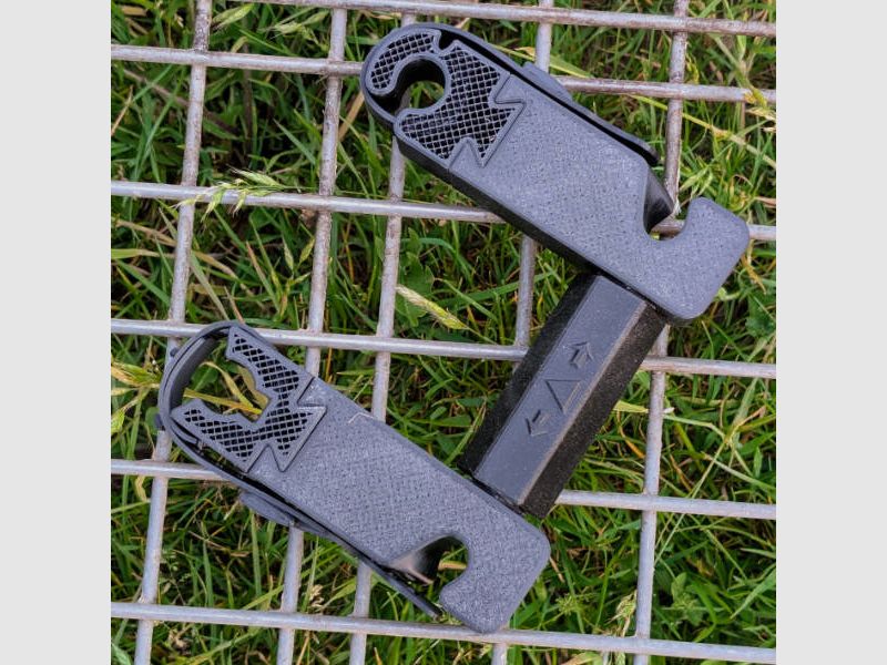 Gewehrhalter-System "Krabbe Pro" für Kopfstützen im Auto - Original Jagawams