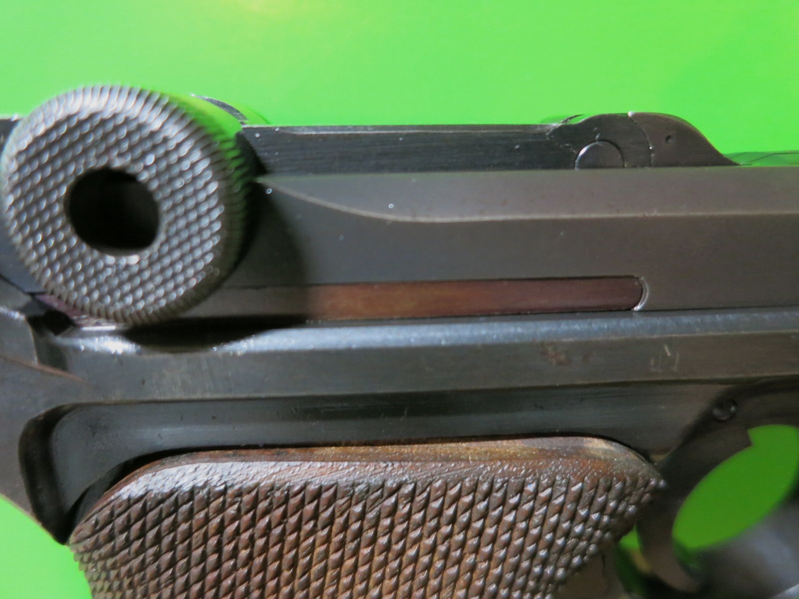 Mauser, Pistole 08, P08, 9 mm Luger, nummerngleich, WaA Wehrmacht     #74-