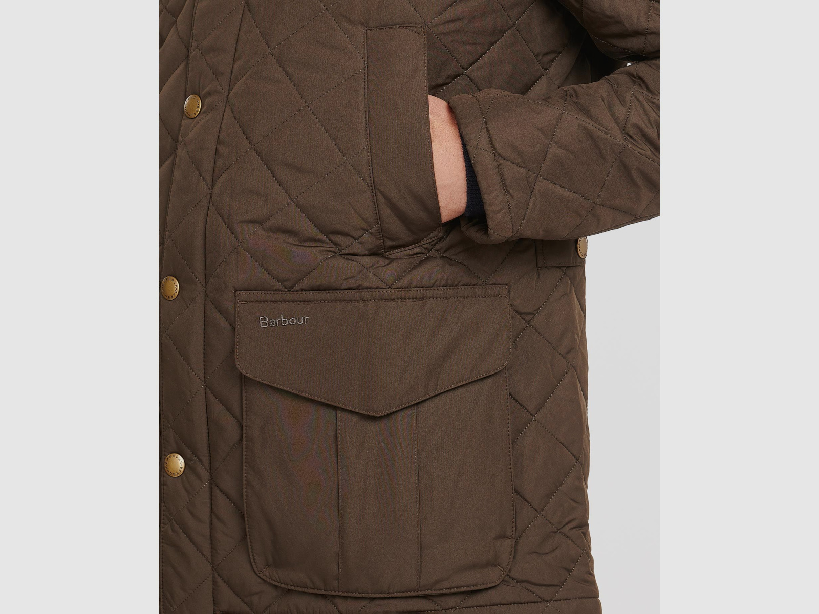 BARBOUR Steppjacke Devon Olive