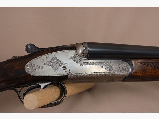 AYA - Aguirre y Aranzabal side lock over-and-under shotgun // TOP wood / engraving / made according to the specifications of Augustinus von Papen!!