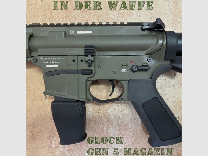 NEUWARE -- ISSProtectiontrade PCC RIFLE Magazin Koppler Kit für Schmeisser AR-15-9mm Büchsen GEN5