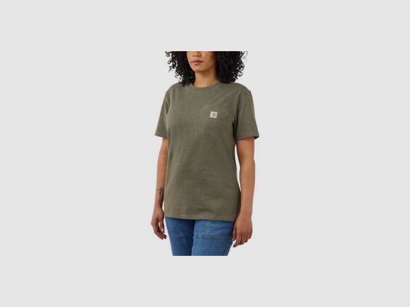 Carhartt Workwear T-shirt z kieszonką Basil Heather W, zdjęcie 1 z 3