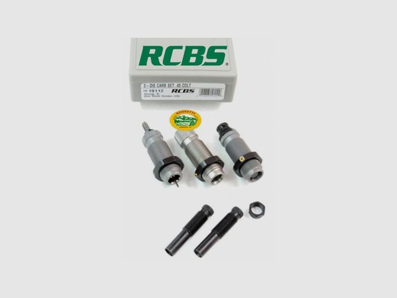 RCBS DIE SET 3B 45 COLT CARBIDE 19112