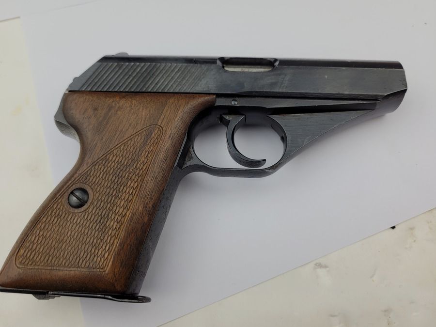 Schöner Mauser-Pistole – Modell HSC – 7,65mm – zwei Magazine! – acht Schuss – 1942 / 1943 – Original-Holster – sehr guter Zustand, Bild 5 von 10