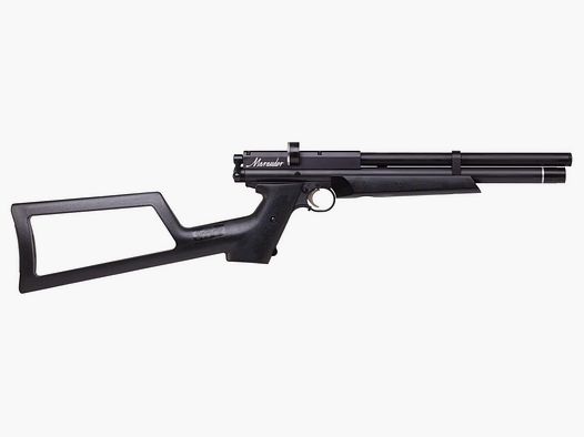Benjamin Marauder Pistole Kal. 5.5mm PCP Pressluftpistole mit Schaft, ca. 21 Joules