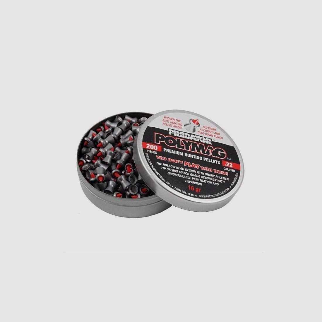 JSB Predator Polymag Kal. 5,5 mm 16 gr, Bild 4 von 4