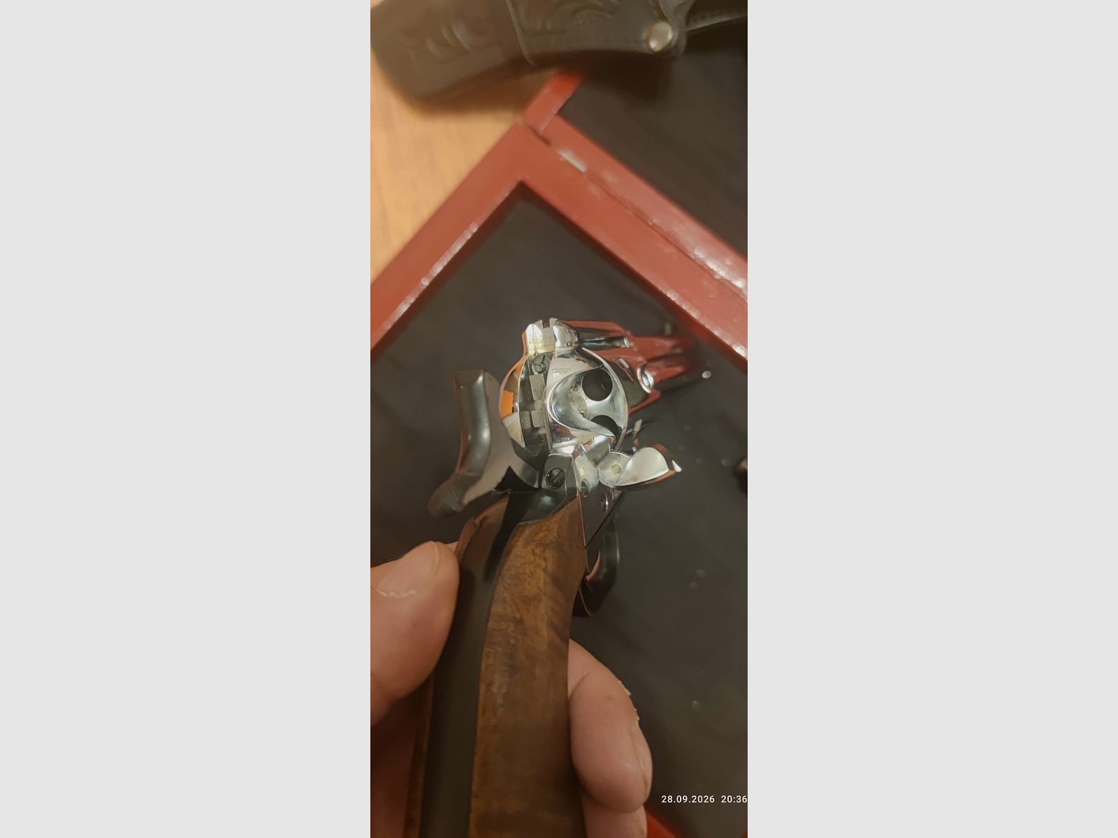 Weihrauch SAA 1873 CHROM PTB 702 9 mm RK  , Bild 7 von 9