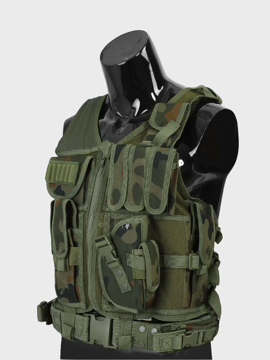 Tactisch vest Huzar Dominator WZ.93 PL woodland