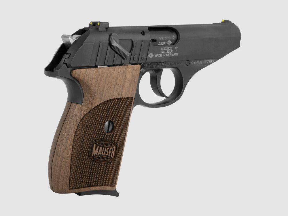 Mauser HSr met walnoot houten handgrepen
