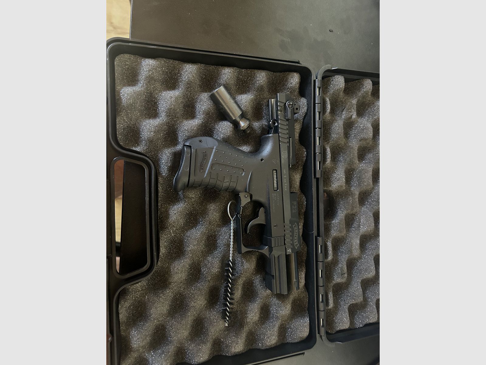 Half-functioning blank-firing Walter P22 BLK