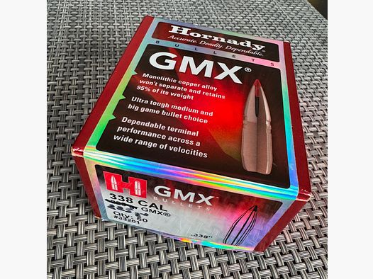 Hornady GMX .338 