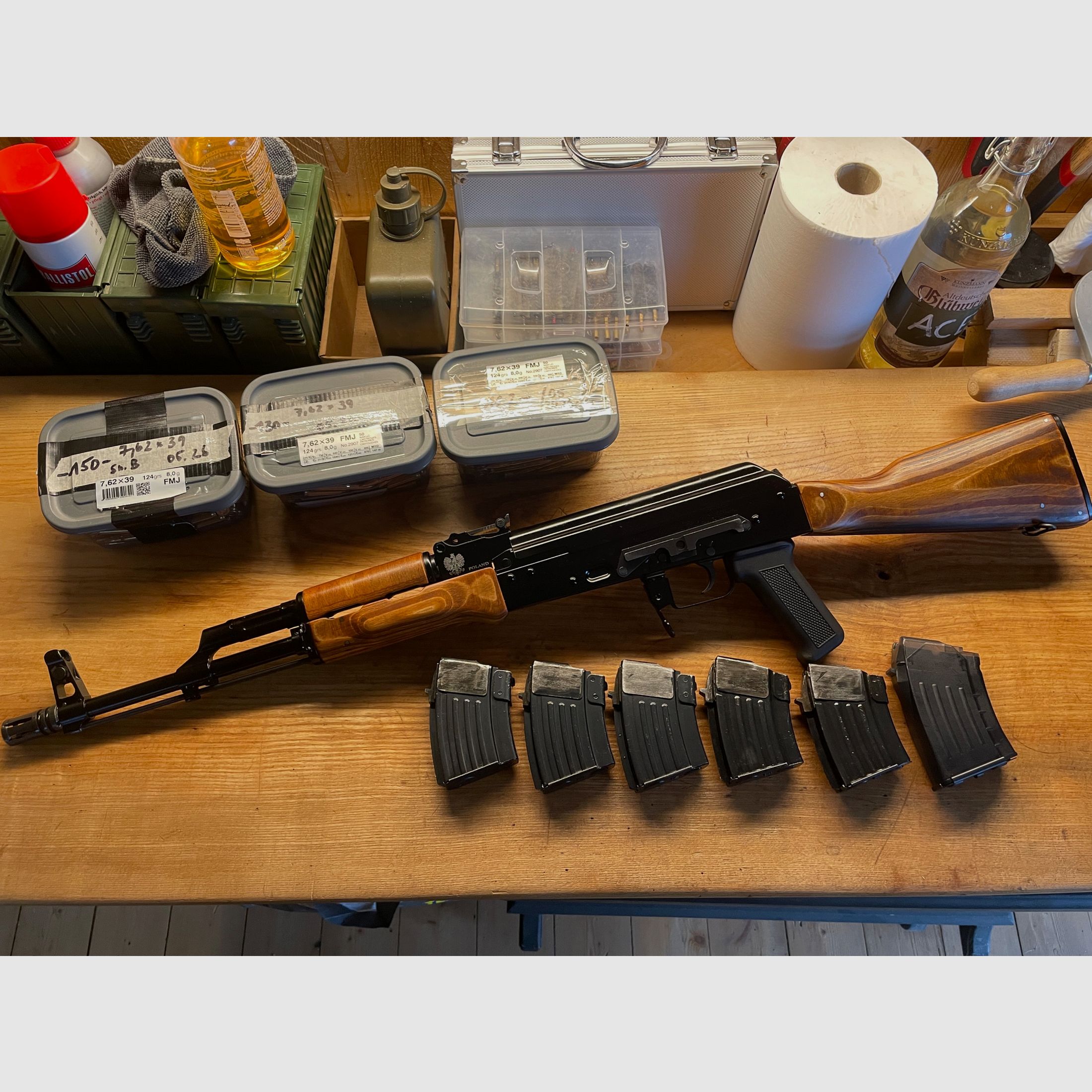 WBP Jack Holz in 7,62x39 TOP inkl. einiges an Zubehoer, Schussbelastung nur 148 Schuss !!, Bild 2 von 15