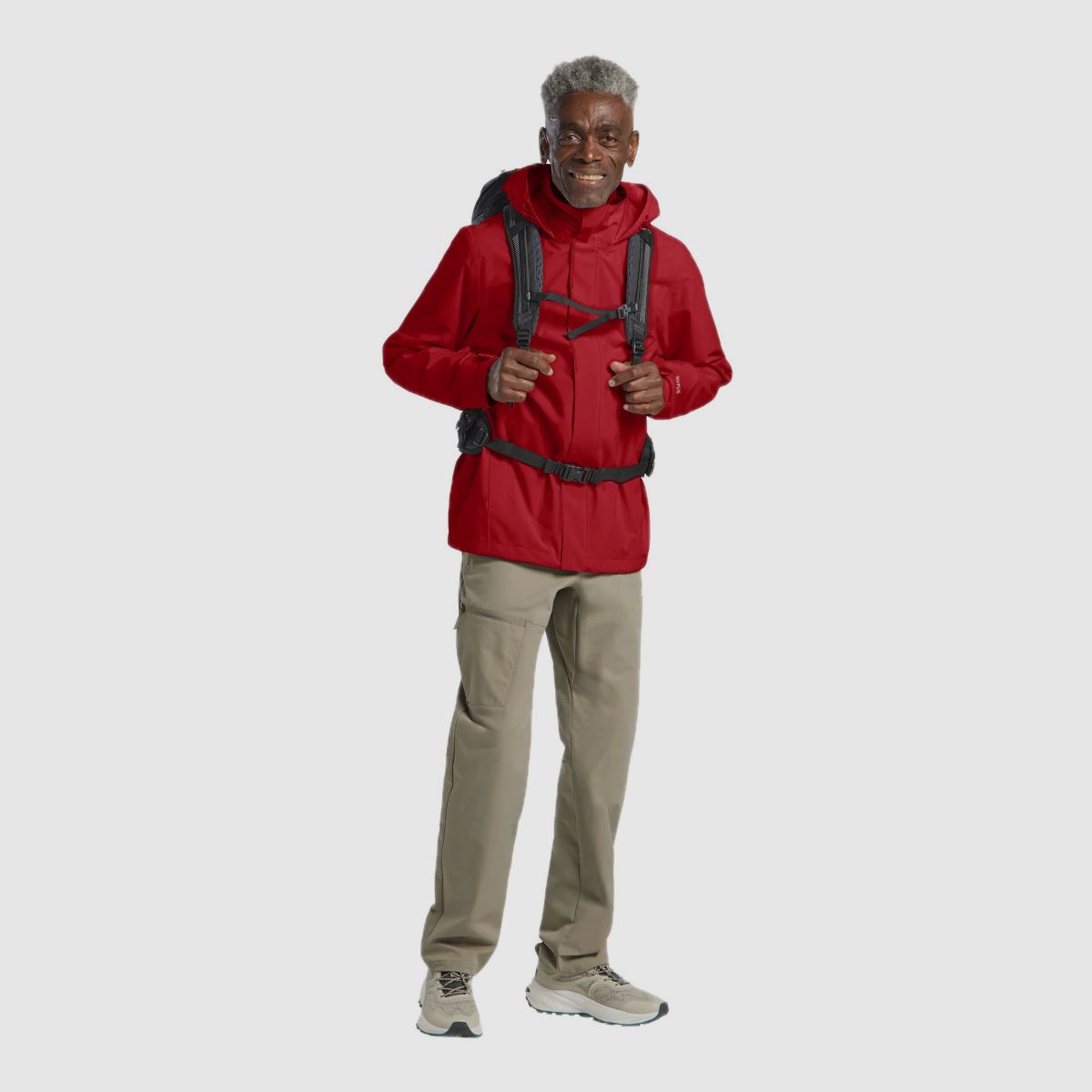 JACK WOLFSKIN Trailtime 2l Jkt M Adrenaline Red