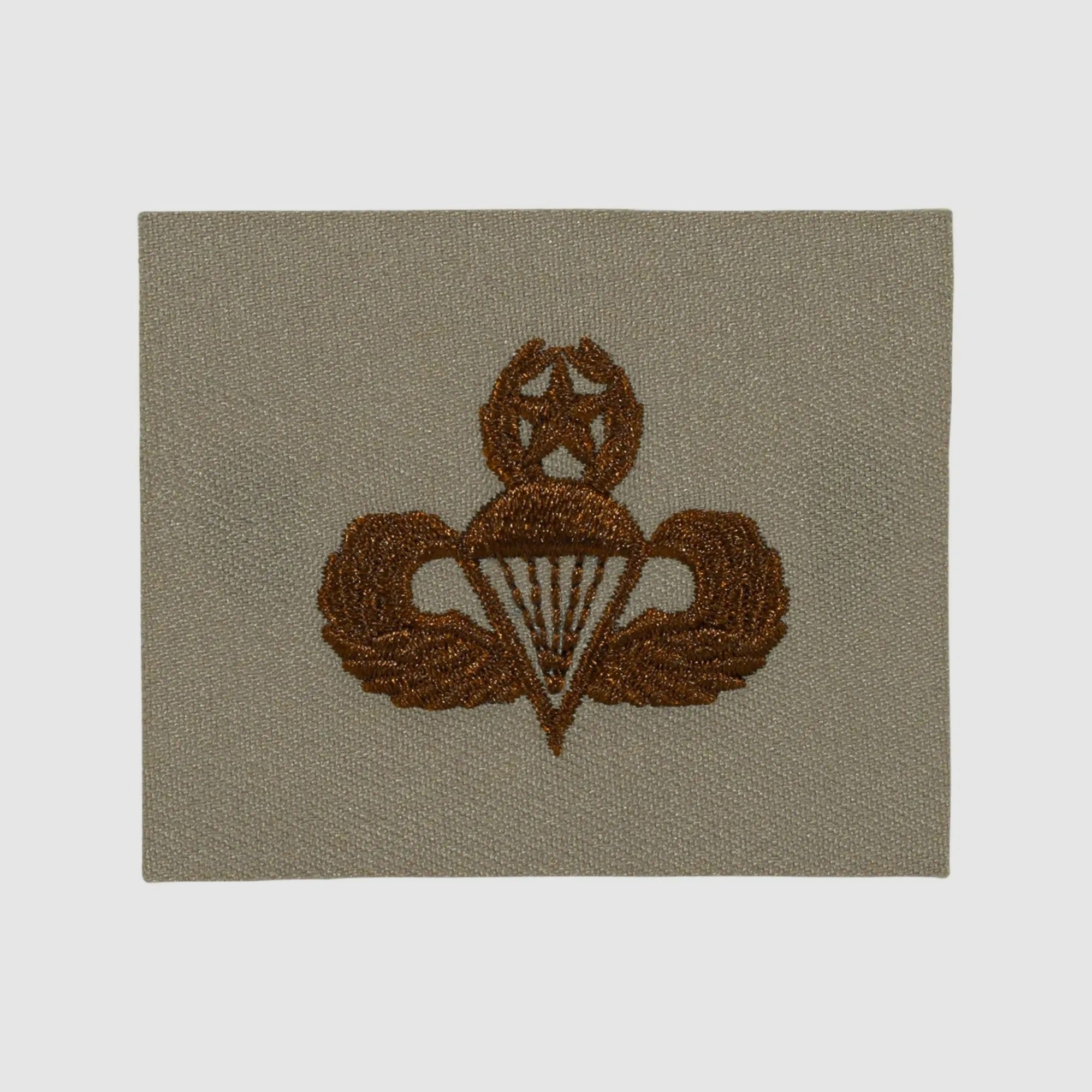 Unbekannt Abzeichen US Master Parachutist Textil desert