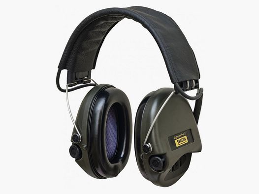 Casque Sordin Supreme Pro X cuir Vert