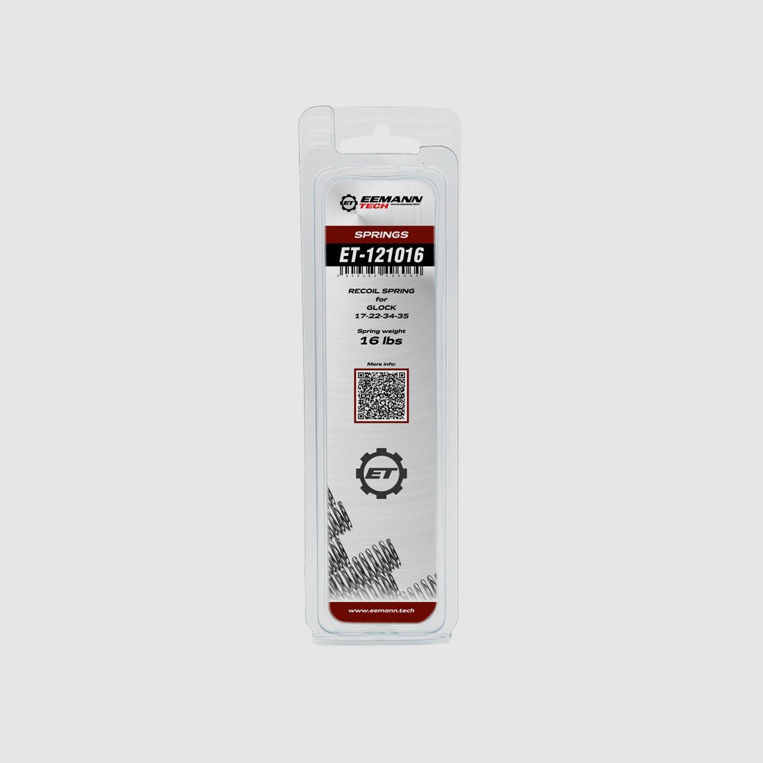 Eemann Tech recoil spring for GLOCK 17-22-34-35, spring weight: 13 lbs, image 3 of 3