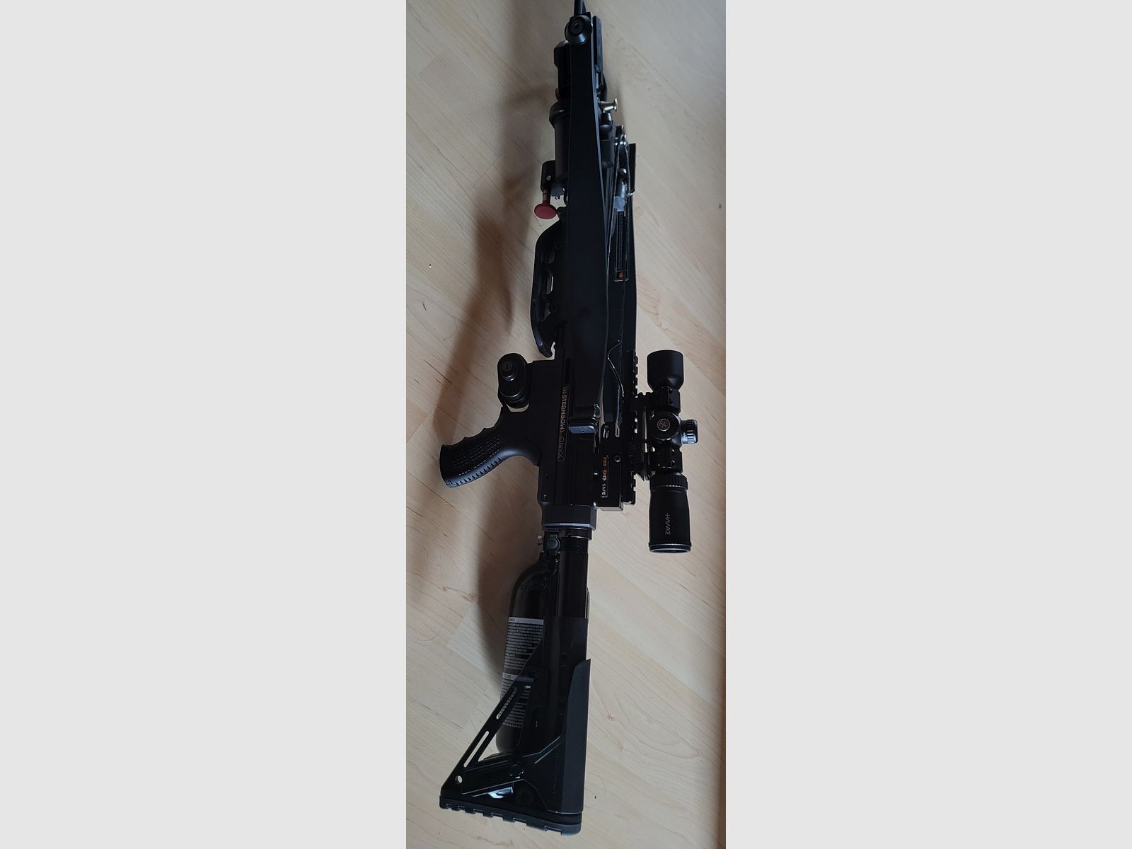 Steambow ONYX – PowerUnit | Selbstspannende Armbrust | inkl. Ersatzsehne & Köcher 