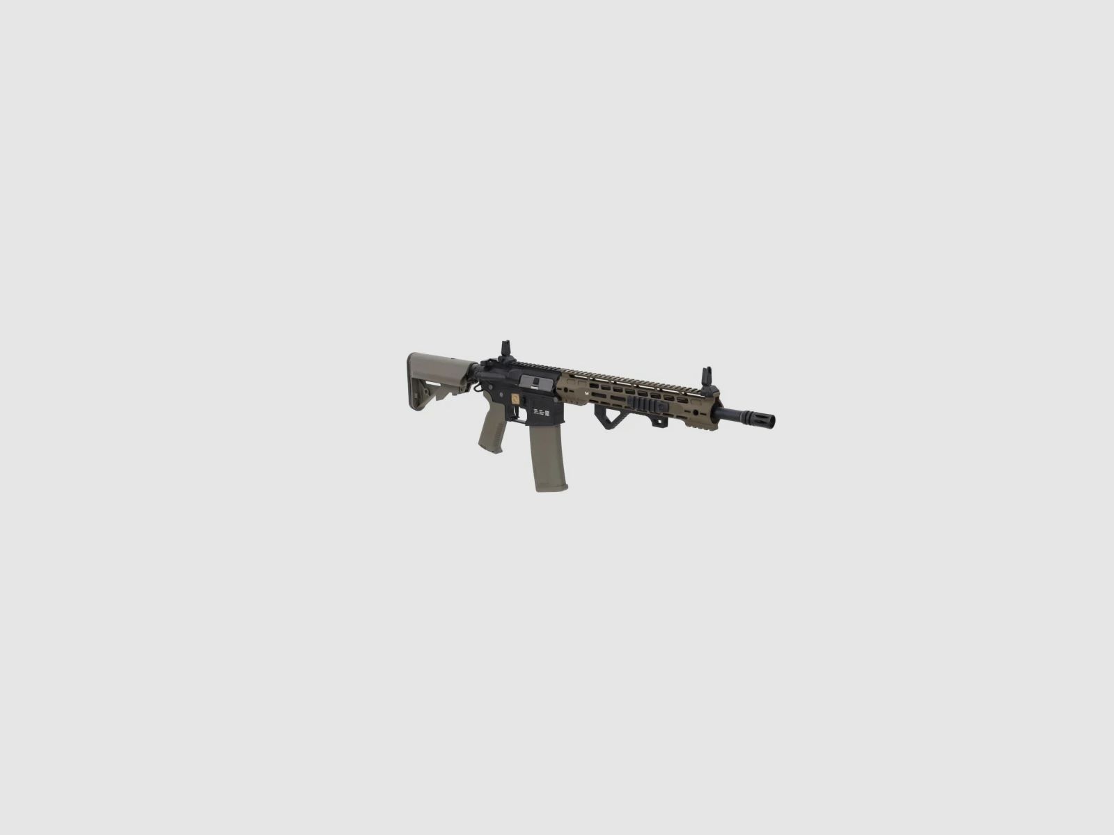 SA M4 Carbine M-LOK (RRA SA-P14 PRIME™ Aster II ETU BLDC™) Rifle Airsoft Libre a partir de 18 - Negro/Verde -F-