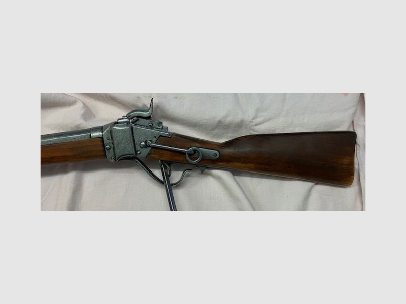 Sharps Carbine New Model 1863 "Buffalo" decoration by Göde (Item No. 1)
