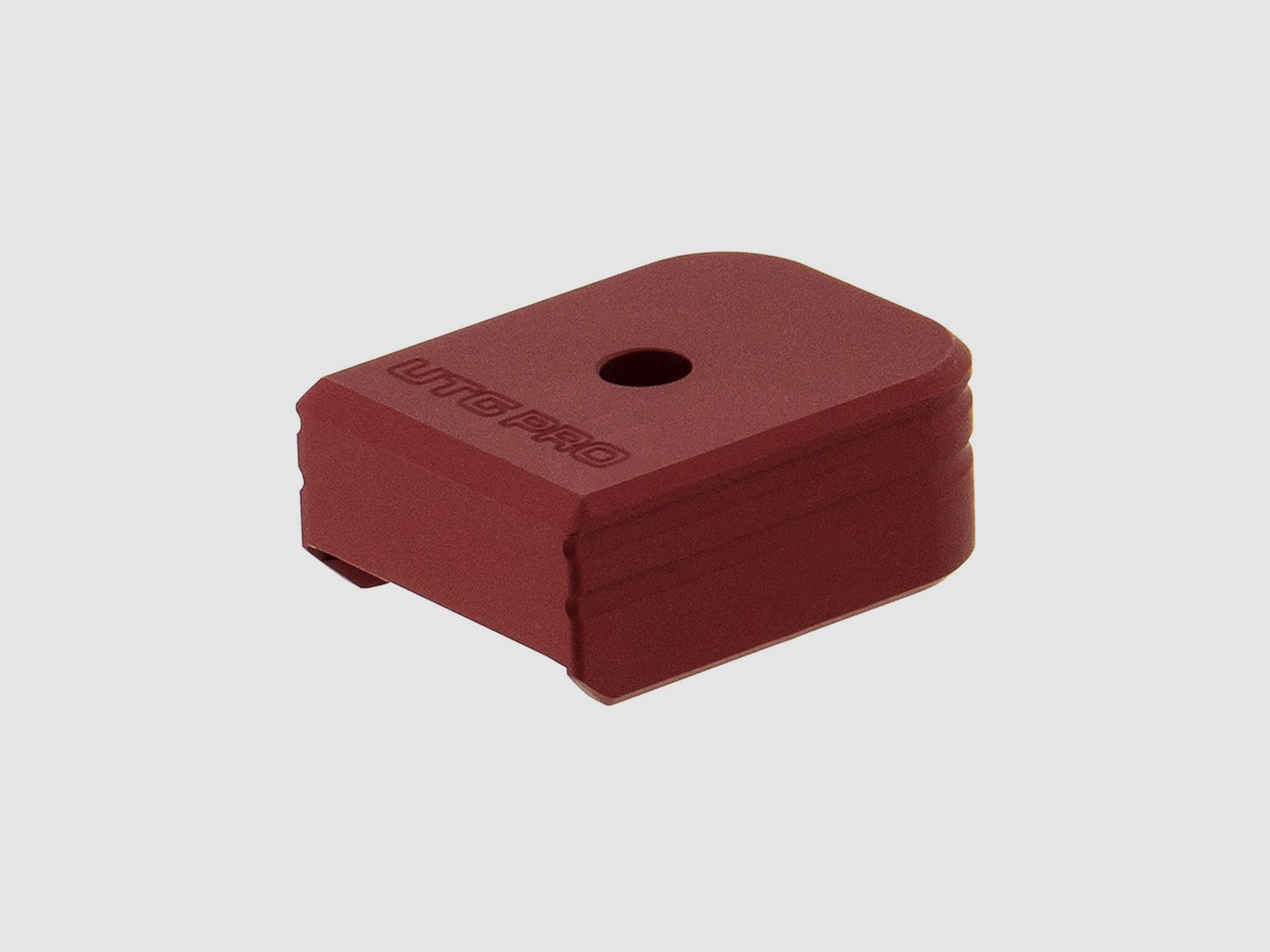 UTG PRO +0 Base Pad, Walther PPQ 9/40, Alluminio Rosso Opaco
