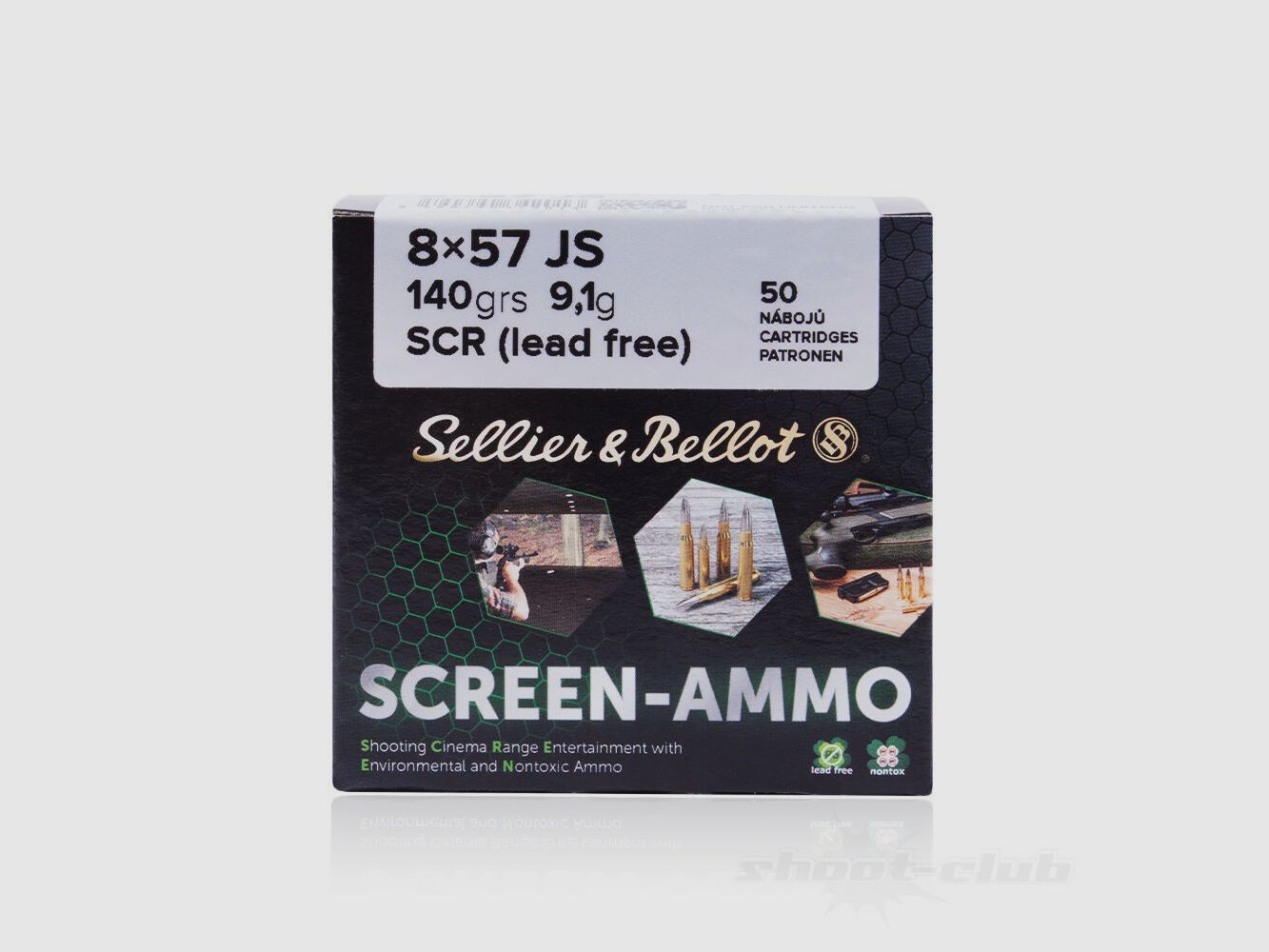 Sellier & Bellot Screen SCR Zink 140 grs. FMJ 8x57 IS