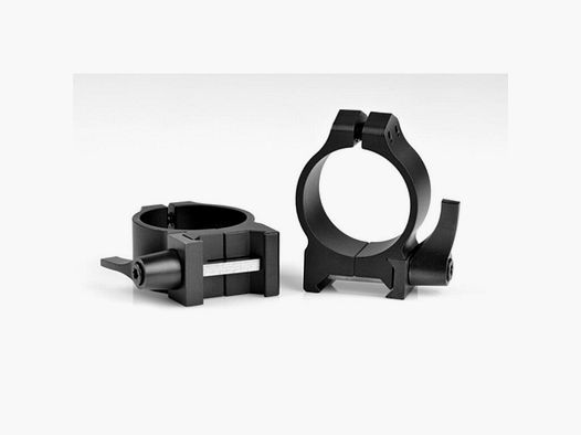 Warne QD Stahl Ringe - 30mm Weaver Low 6,35 mm (213LM)