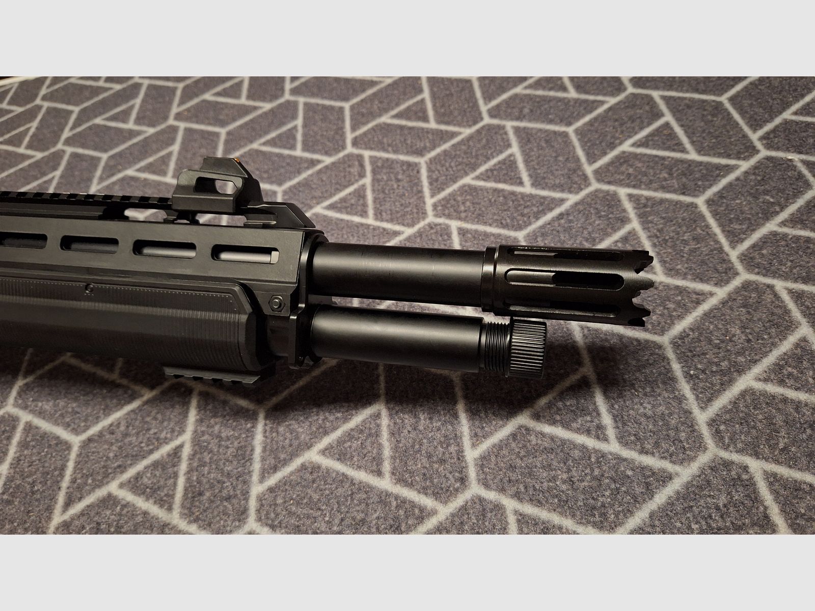 T4E HDX 68 CO2-RAM fusil à pompe .68 avec accessoires, munitions + CO2 comme neuf !