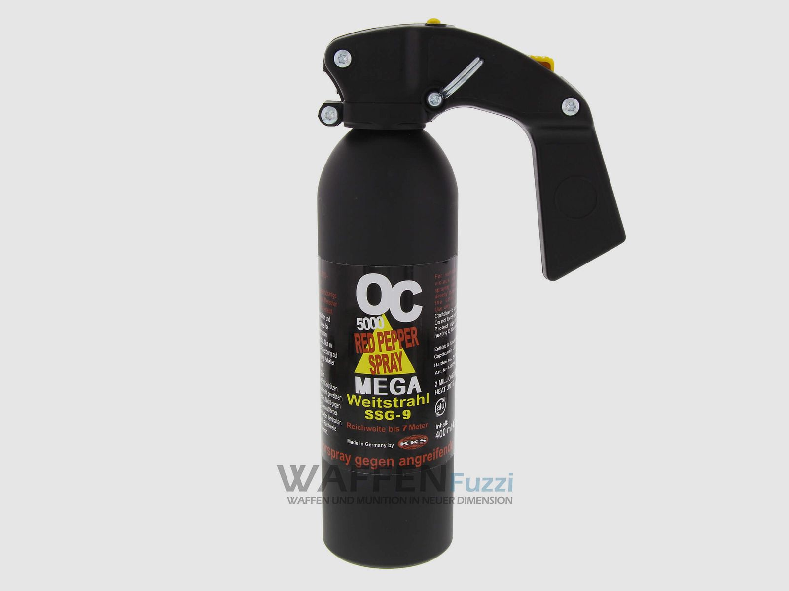 KKS OC 5000 Mega Weitstrahl Pfefferspray 400 ml