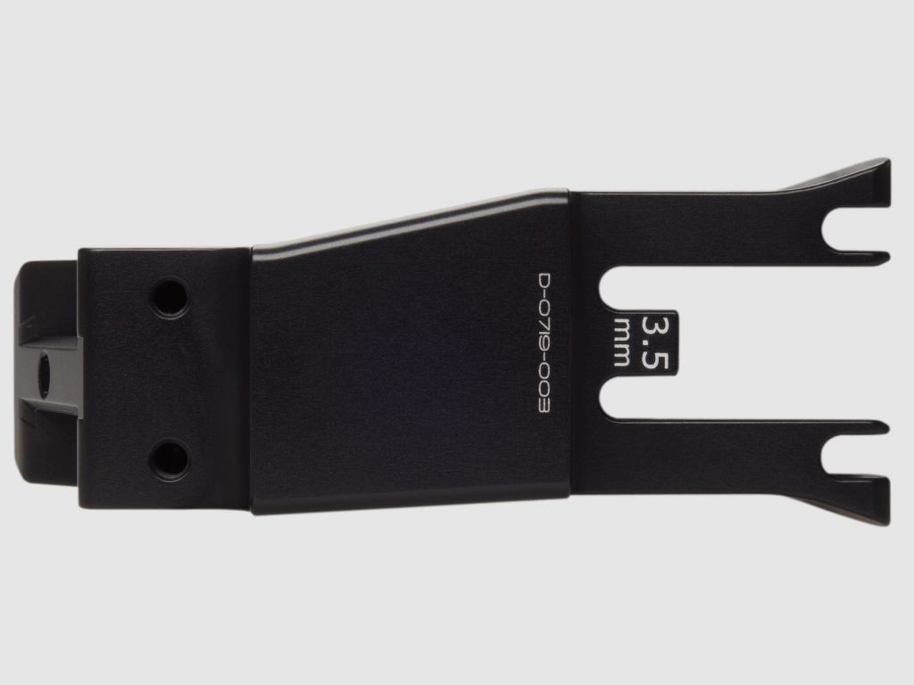 G+E Schränkung 3.5mm aus Aluminium für K1