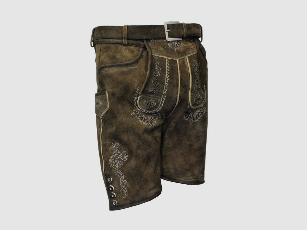 Kettner H-Lederhose mit Gürtel, Bild 4 von 6
