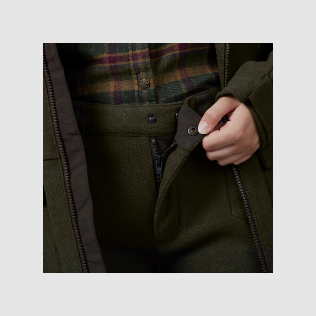 Härkila Damen Hose Metso Hybrid Willow Green