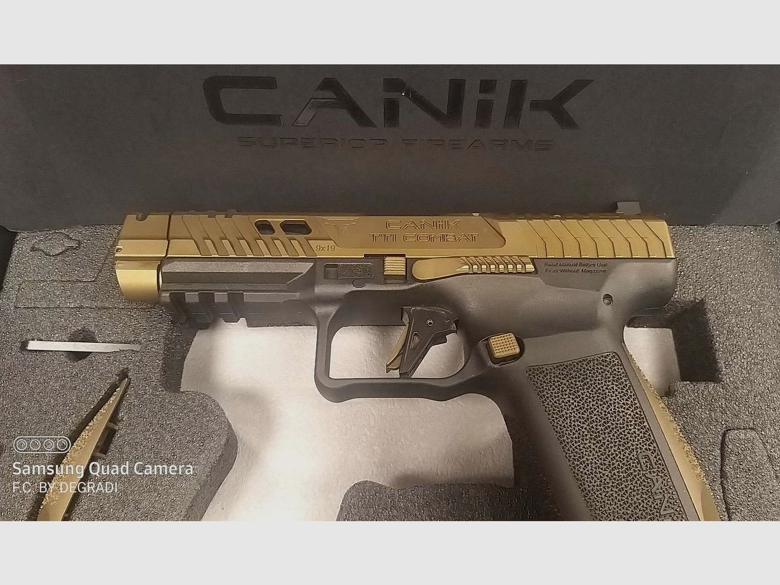 CANIK TTi TARAN TACTICAL Kaliber 9X19 gebraucht, Bild 3 von 5