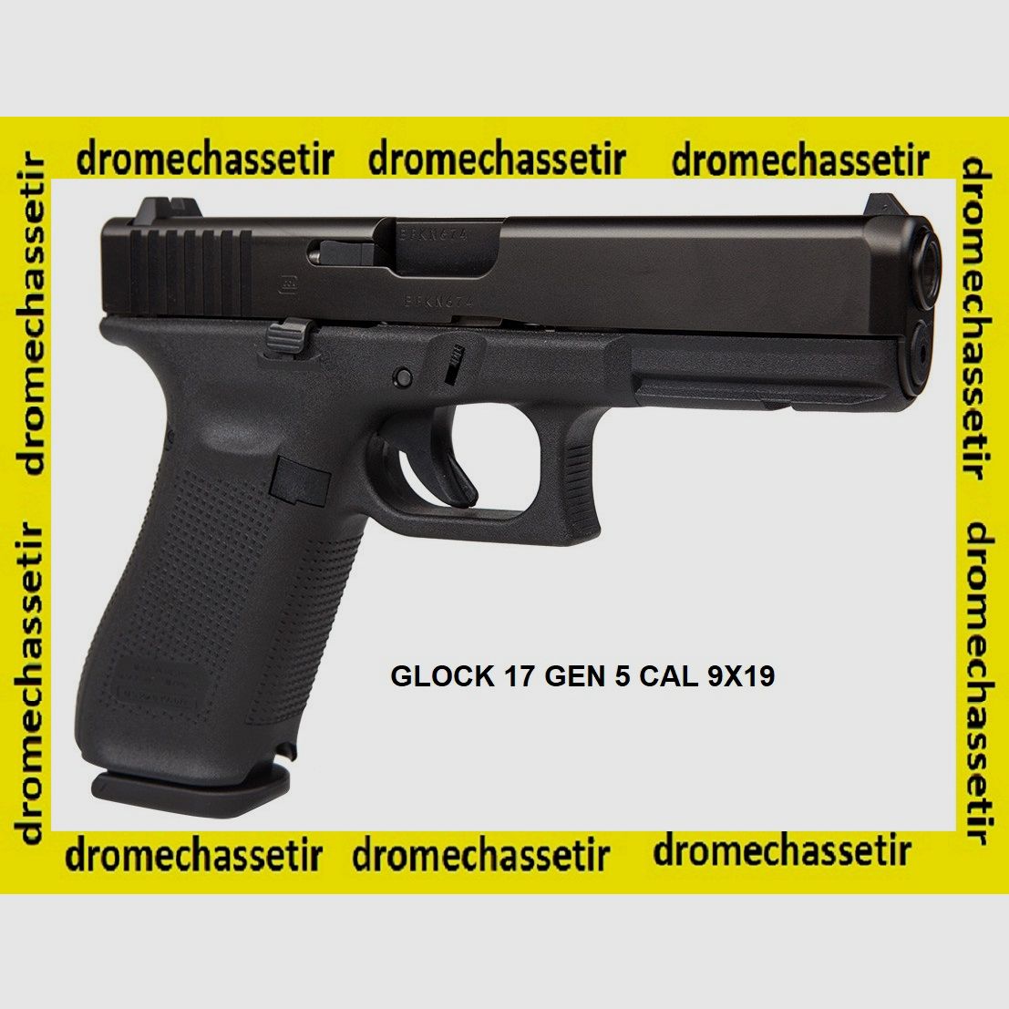 Pistolet Glock 17 Gen 5 , cal 9×19, cat B