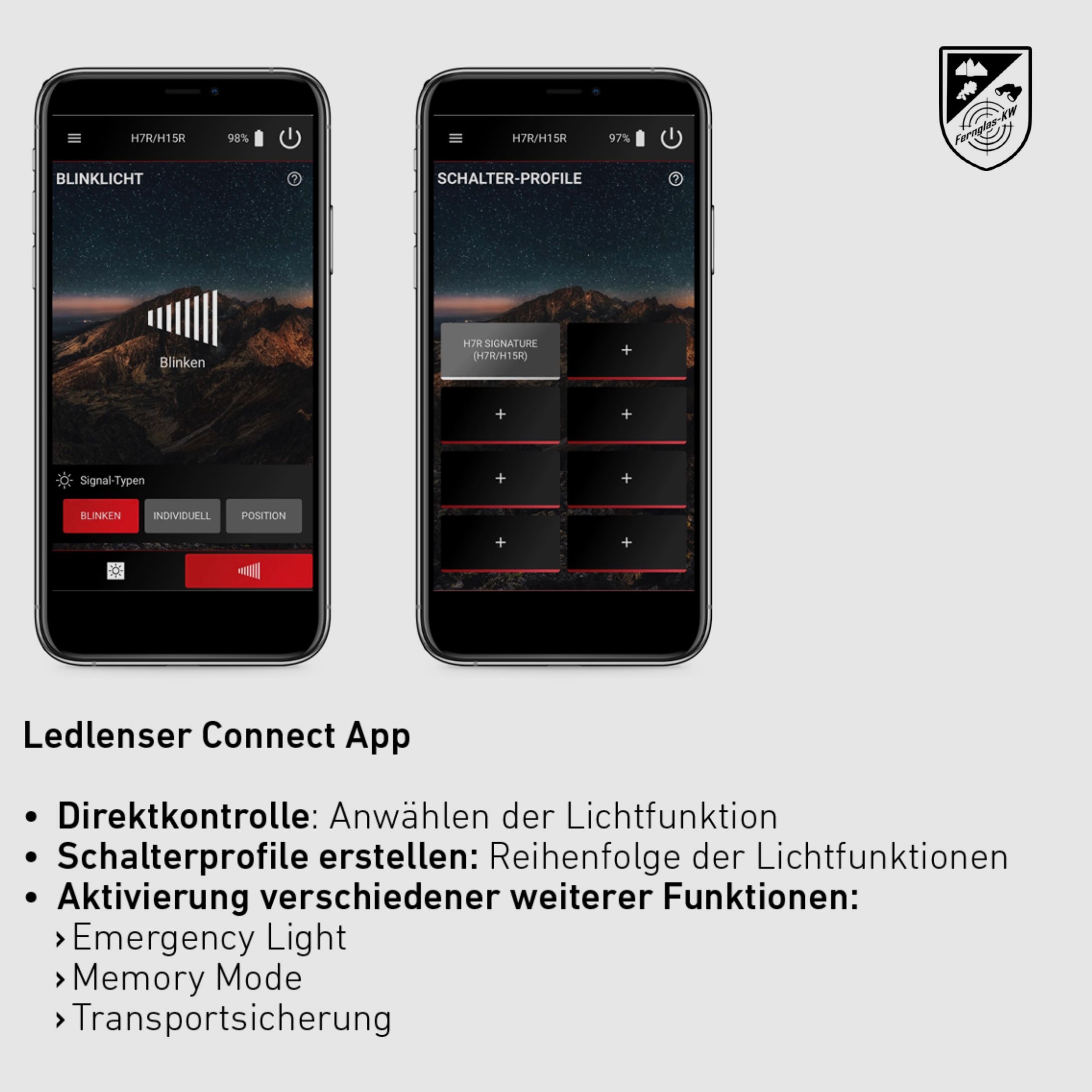 Ledlenser 502197 H7R Signature lampada frontale 260m 1200 lumen