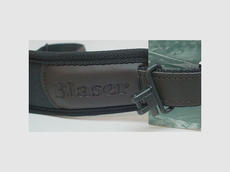 Gewehrriemen anthrazit - m. Riemenbügel,längenverstellb