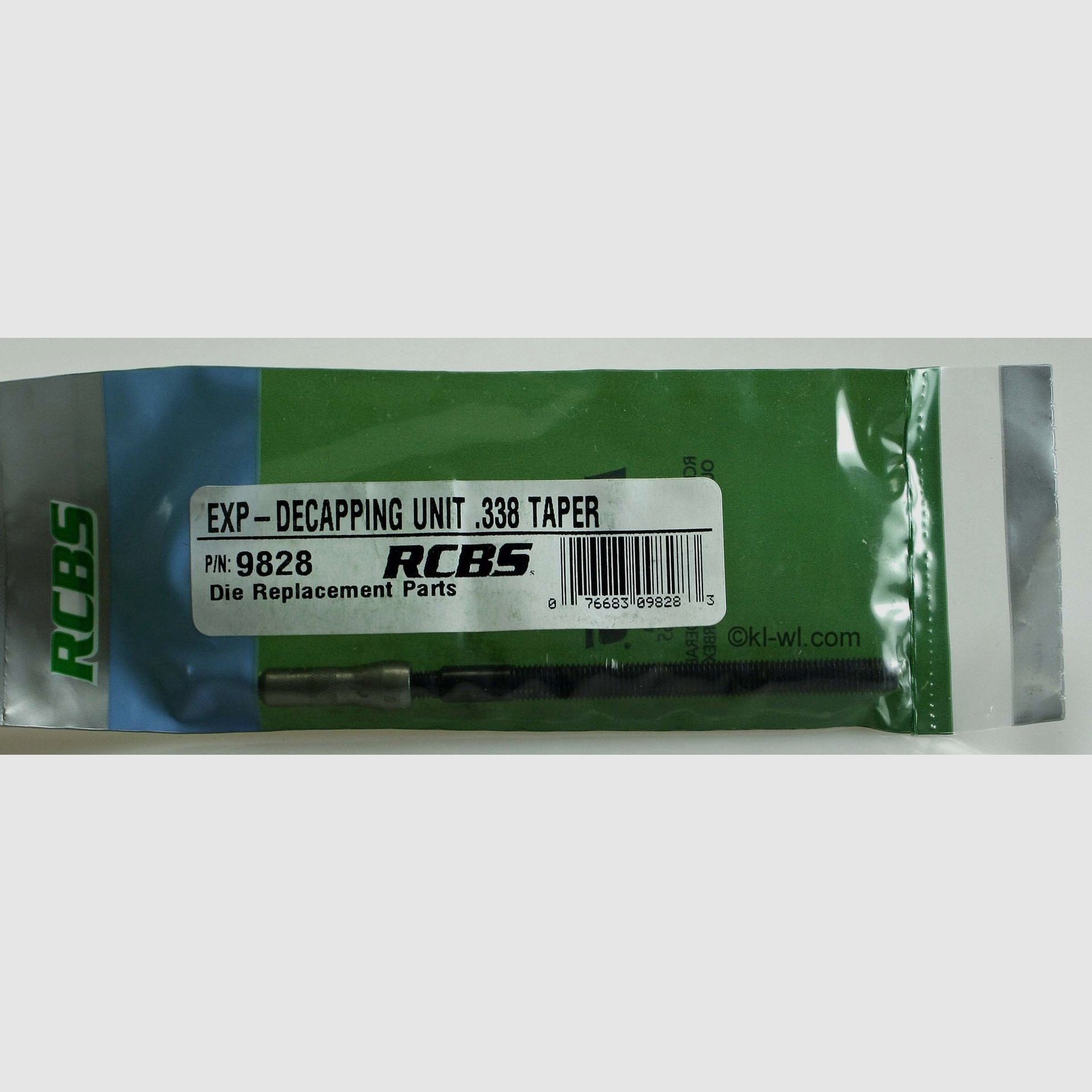 RCBS Expander Decapping Unit / Tige d'Éjection Complète pour Cartouches de Fusil .338-06