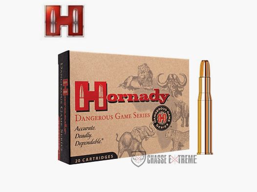 20 Munitions HORNADY Dangerous Game Series 450-400 Nitro Express 3" 400 Gr Dgs