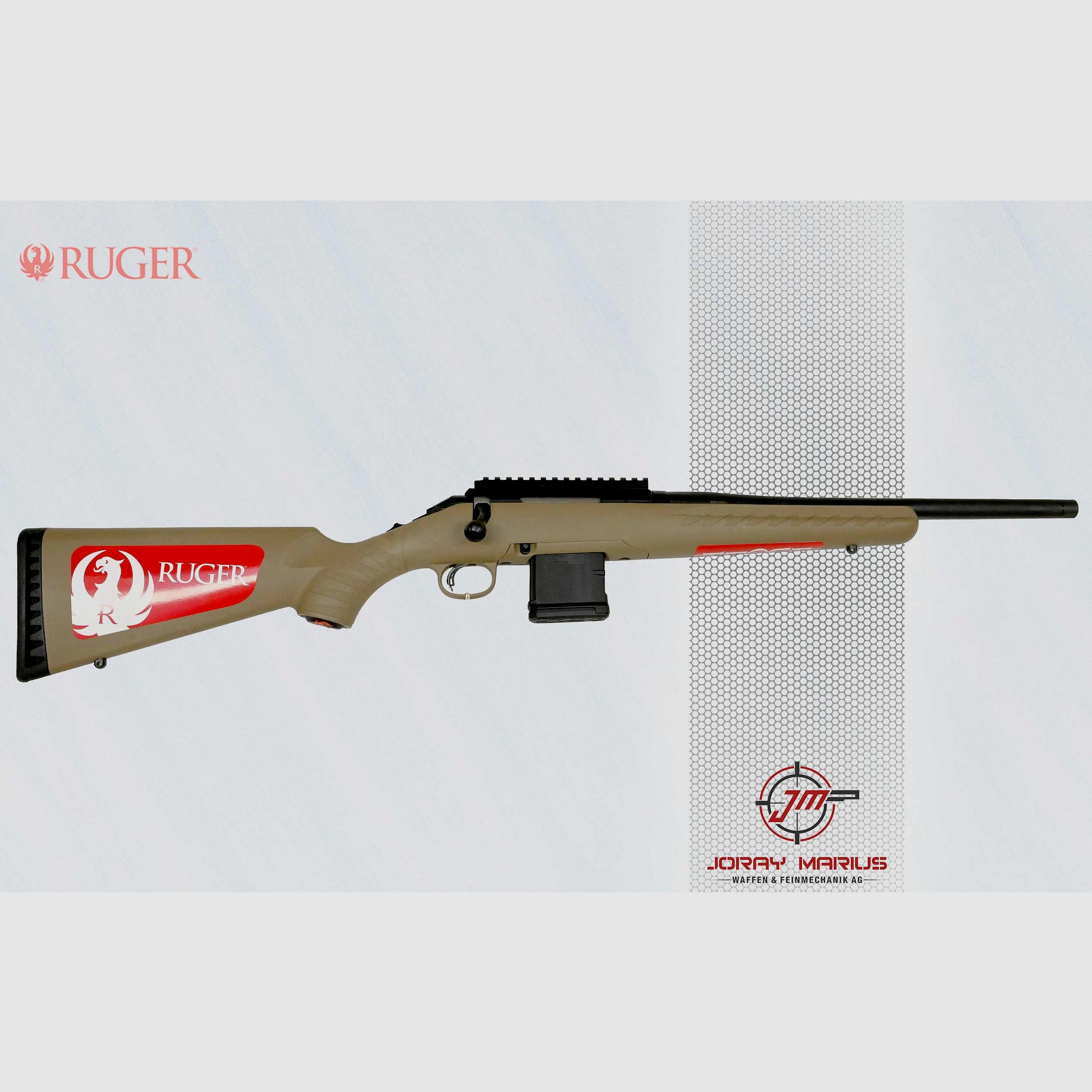 Ruger American Rifle Ranch Repetierer 5.56 NATO FDE