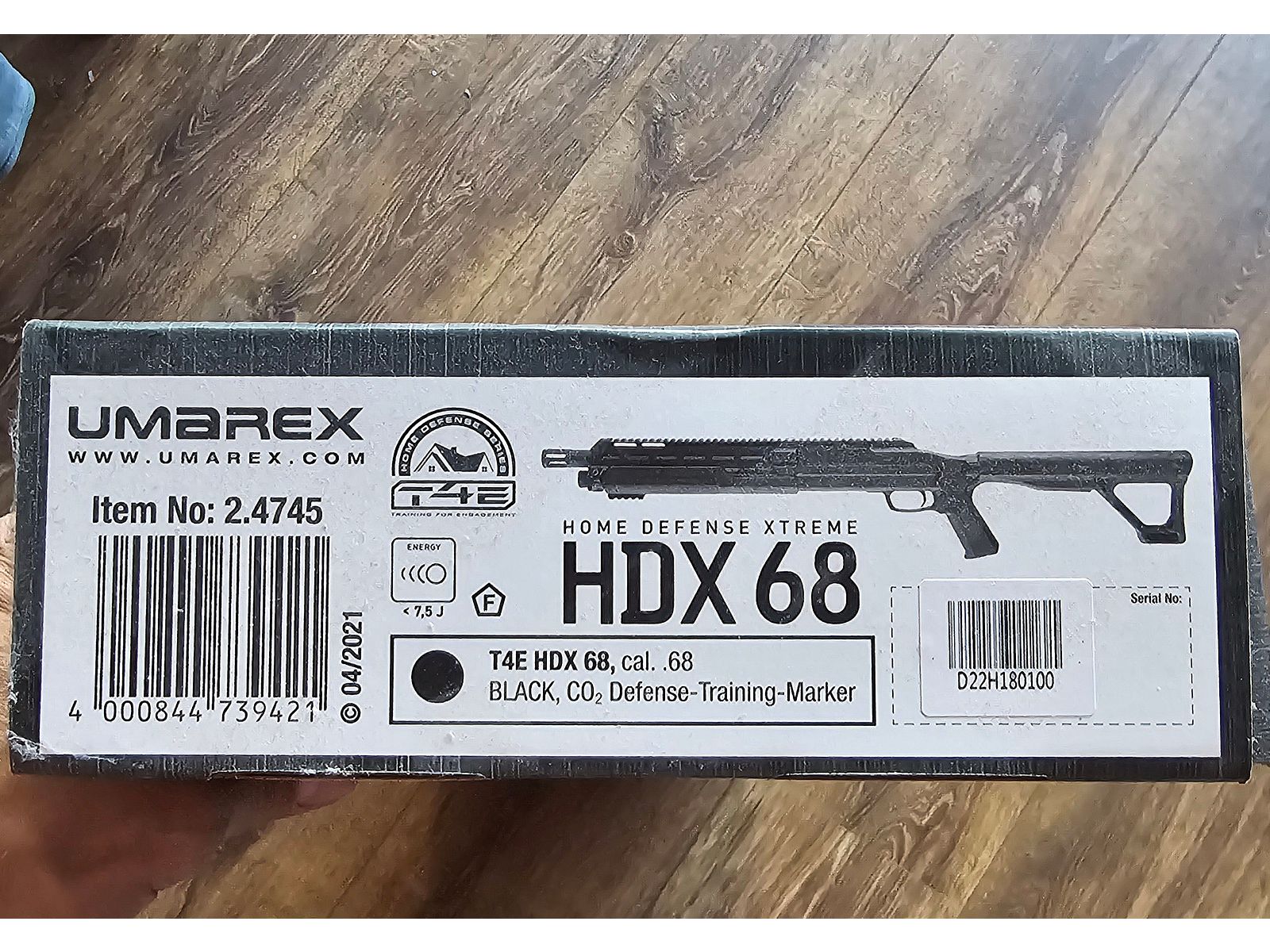 Umarex T4E HDX 68 incl Koffer 