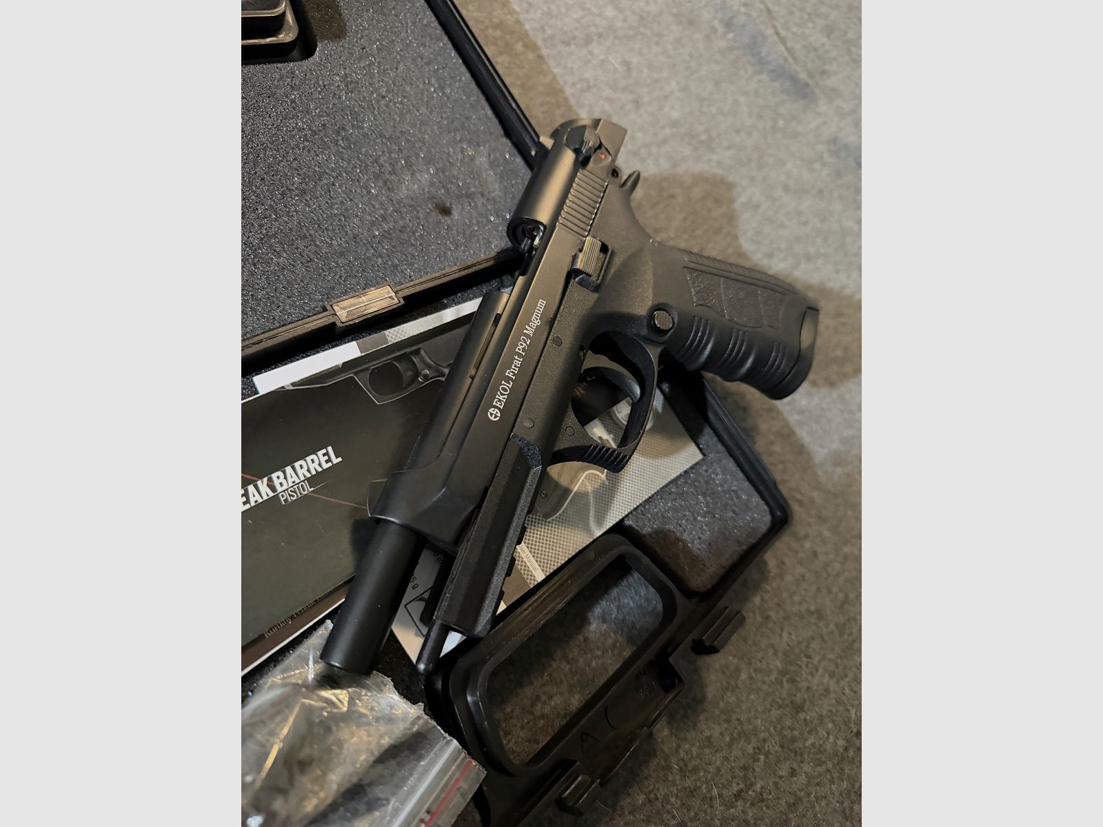 Ekol Firat P92 Schwarz (NEU) - Inklusive Versand