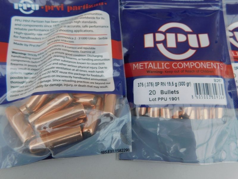 .375/300grs; 19,5g SPRN PPU 100 stk